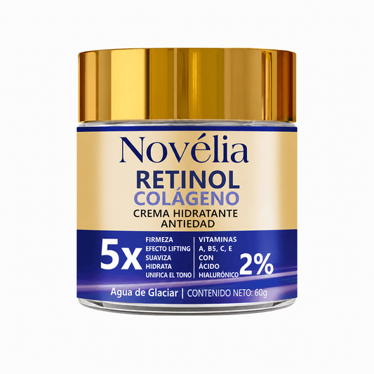 Novélia – Crema Antiarrugas Retinol y Colágeno 60g